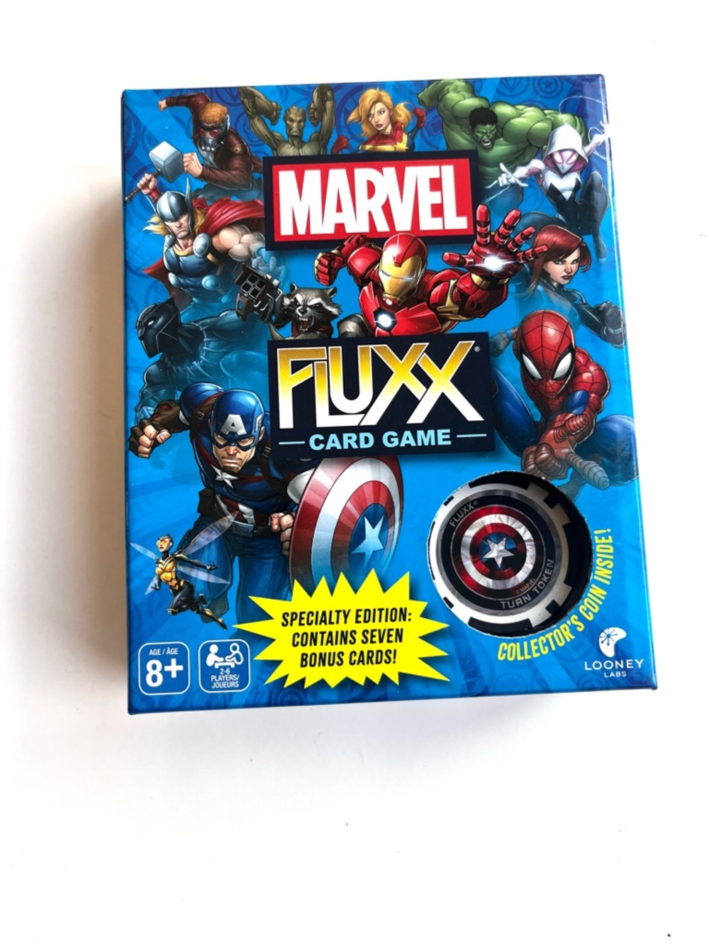 Marvel Fluxx Card Game - Blue Box Edition